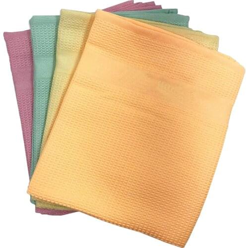 4PC Microfiber Cleaning Cloth Reusable Cleaning Cloth kitchen dish Cloth Cleaning Towel Table Window Car Dish Towel