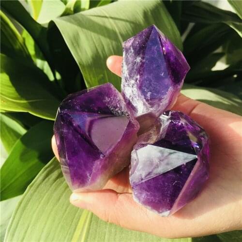 AAAA Natural Ametrine Quartz Crystal Point Wand Single Terminated Reiki Healing natural stones and minerals