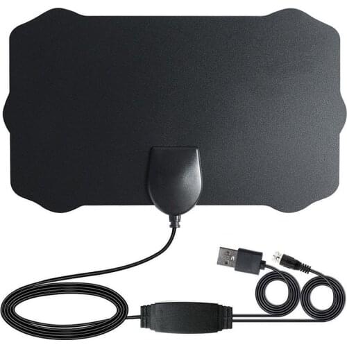 BEESCLOVER Antenna Digital HD TV 200 Miles Range HD Skywire 4K Antena Digital Indoor 1080P TV Antenna with Signal Amplifier r20