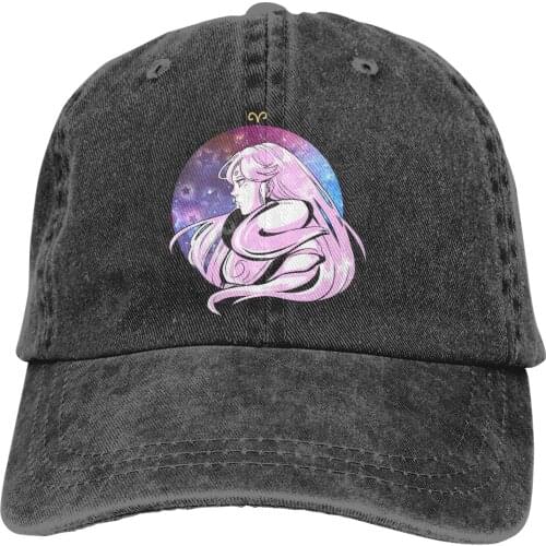 Aries Mu The Baseball Cap Peaked capt Sport Unisex Outdoor Custom Saint Seiya Soul of Gold Japanese Anime Hats