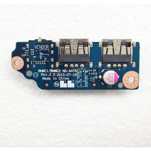 For lenovo IdeaPad 300 300-15 300-15IBR 300-14 300-114IBR NS-A476 usb audio board