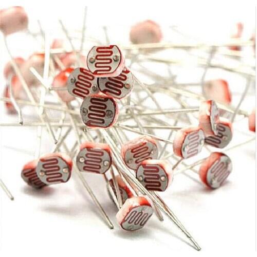 20pcs 5mm GL5516 Photo Light Sensitive Resistor Photoresistor