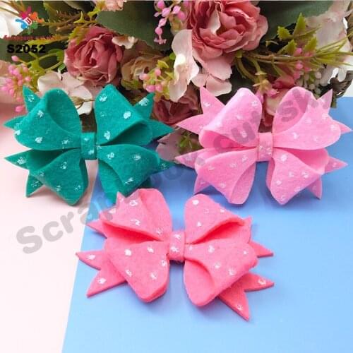 Clover girl headdress bow Cutting Dies Scrapbook cut sky & wing bow S2052 steel wooden dies