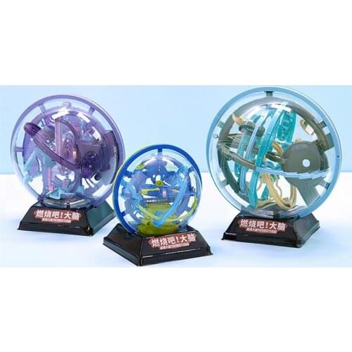 Creative Puzzle Early Learning Educational Toy 3D Three Dimensional Maze Ball Sensory Toy Decompression Gift for Kids Adults