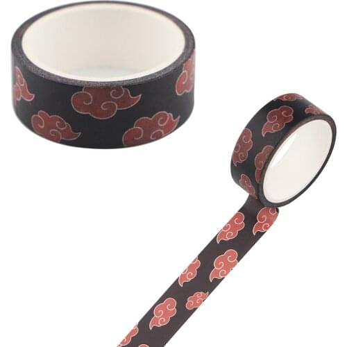 ER1106 15mmX5m Cool Anime Cartoon Washi Tape DIY Scrapbooking Label Tape Student Stationery Gift Diary Tape School Office Supply