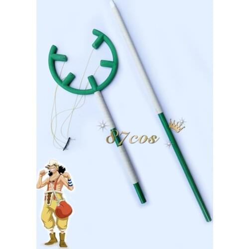 Hot Anime ONE PIECE Usopp Slingshot Weapon Cosplay Halloween Christmas Gift Fancy Stage Performance Props anime decor