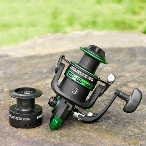 Metal Spool Spinning Reel Spinning Fishing reel Free spare line cup Spare Spool fishing wheel Saltwater Carp Feeder