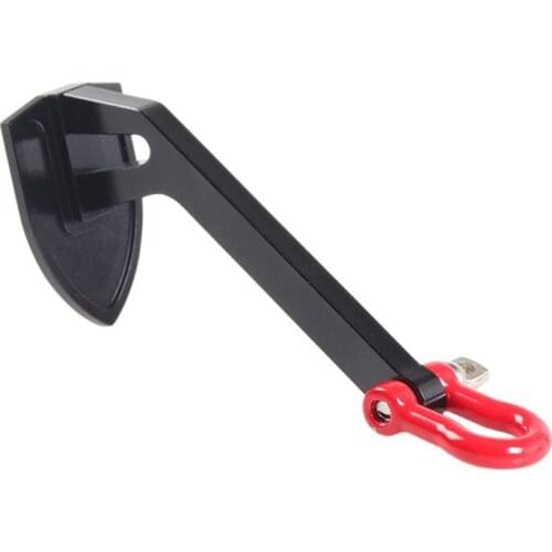 Metal Winch Anchor Earth Anchor Decor Tool Universal Simulation Climbing Vehicle Set Model Car Kit for 1/10 RC Crawler