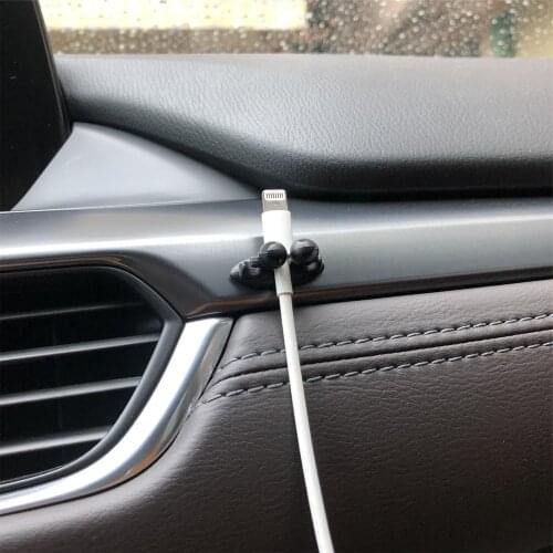 8pcs Car Wire Clip Stickers for Jeep Compass Grand Cherokee Commander Wrangler Rubicon SAHALA Patriot