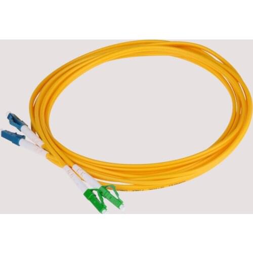 Fiber Optic Patch Cord Single mode SM 2 core Duplex LC/APC to LC/UPC 9/125 ftth catv 3 5 10 15 20 m factory Minor customization