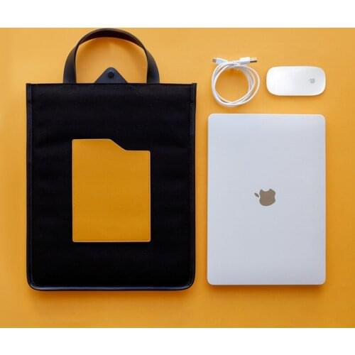 Portable Laptop Tablet Bag Business Office Ipad Waterproof Protective Case meleta Briefcases Document Organizer Accessories