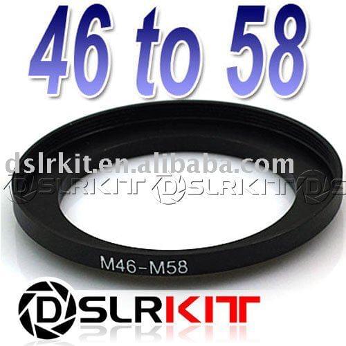 46mm-58mm 46-58 mm 46 to 58 Step Up Ring Filter Adapter