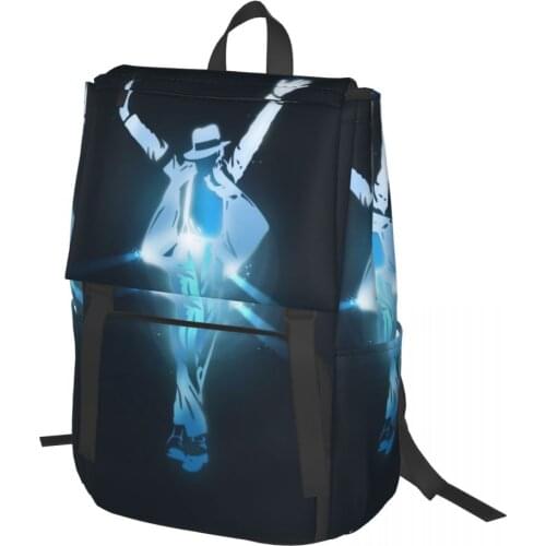 Michael Jackson Backpack for Girls Boys Travel RucksackBackpacks for Teenage school bag