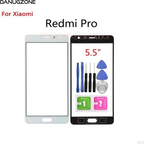 Touch Screen Front Glass Lens For Xiaomi Redmi PRO LCD Display Front Glass Lens Panel