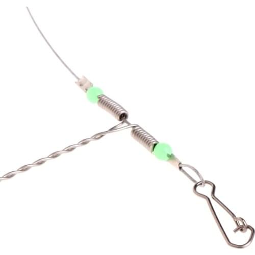 Sea Fishing Swivel String Hook Anti-Winding Steel Rigs Wire Leader Hooks Line Hotselling