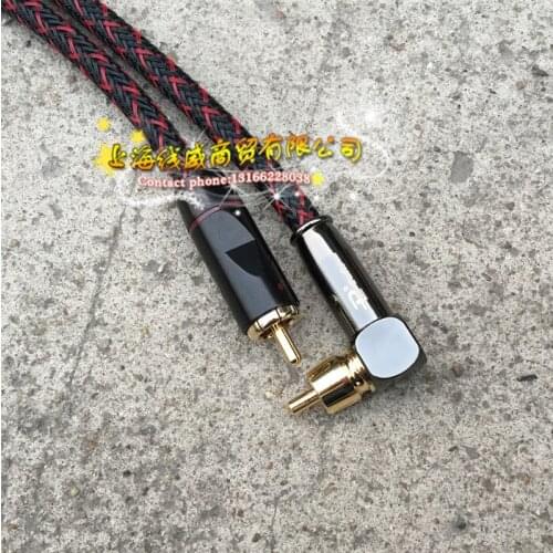 High Fidelity Fever Grade Spdif Elbow Coaxial Cable Audio Cable 75 Ohm 90 Degree Digital Signal Cable Subwoofer Cable