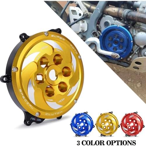 Motorcycle CNC Engine Clutch Cover Protector Guard For Suzuki DRZ400S DRZ400SM DRZ400E DRZ400 DRZ 400 S SM E