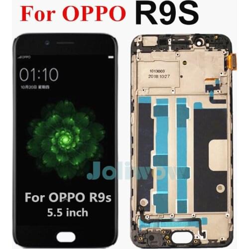 5.5 inch For OPPO R9S LCD Screen Display Touch Panel Screen Digitizer Assembly With Frame For Oppo R9S R9ST R9SM LCD