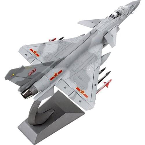 1/48 Scale Airline Aeroplane F-10B Aircraft Fighter Plane Model with Stand