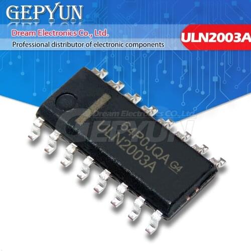 10PCS ULN2003ADR SOP16 ULN2003A SOP ULN2003 SMD new and original IC