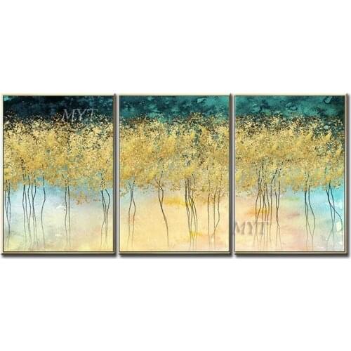 100% Handpainted Landscape Oil Paintings Modern Wedding Decor Wall Polychromatic Art Home Decoration For Living Room Unframed