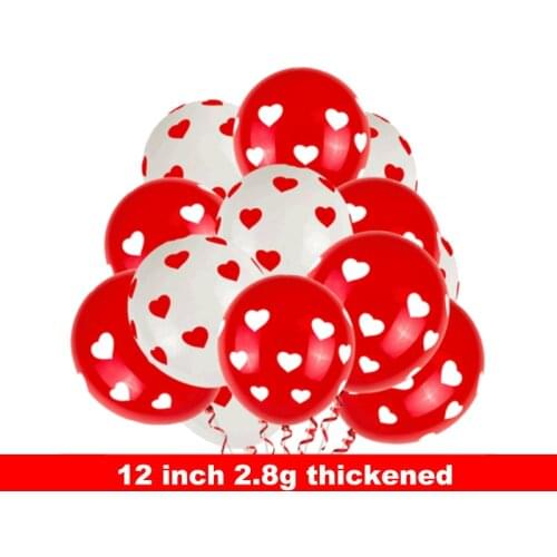 12inch 2.8g 5/10pcs Cloud Red Heart Latex Balloon Romantic Proposal Party Decoration Baby Shower Bathing Helium Air Ball