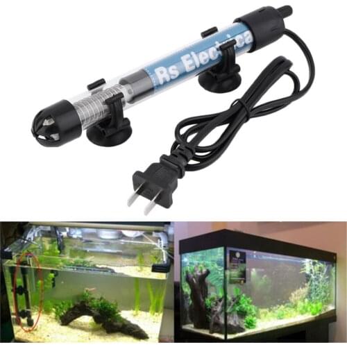 50W/100W/300W Aquariums Accessories Durable Submersible Heater Heating Rod For Aquarium Glass Fish Tank Temperature Adjustment