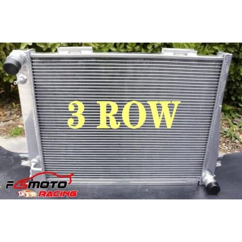 For BMW 5 E28 525 i/528 i/533 i/535 i;6 E24 628/633/635 CSi 3 ROW aluminum radiator AT