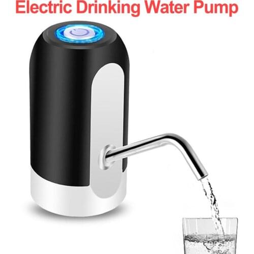 Automatic Water Bottle Pump Smart Portable Drinking Water Pump Dispenser with USB Charging Long Time Battery Water Bottle Pump