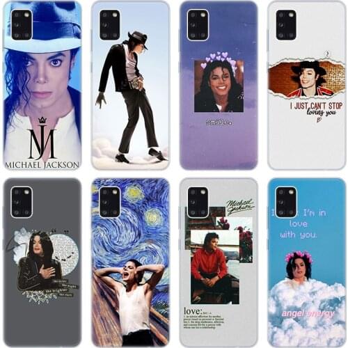 Forever Michael Jackson Soft Case for Samsung Galaxy A02 A10 A11 A12 A20 A20E A21 S A22 A30 A31 A32 A01 Core Silicone Cover