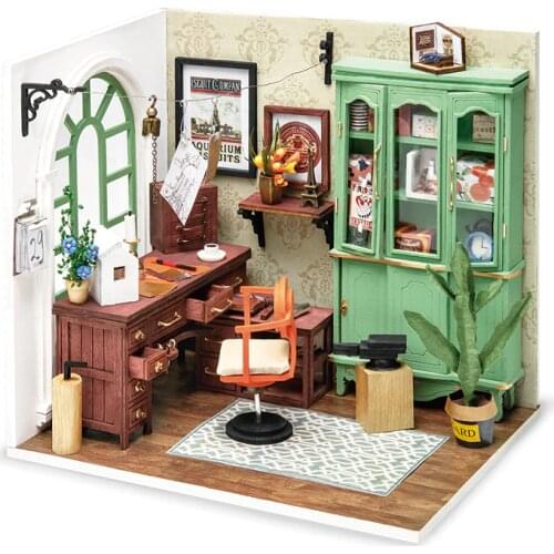 Robotime Rolife DIY Wooden Dollhouse Miniature DGM07 Jimmys Studio