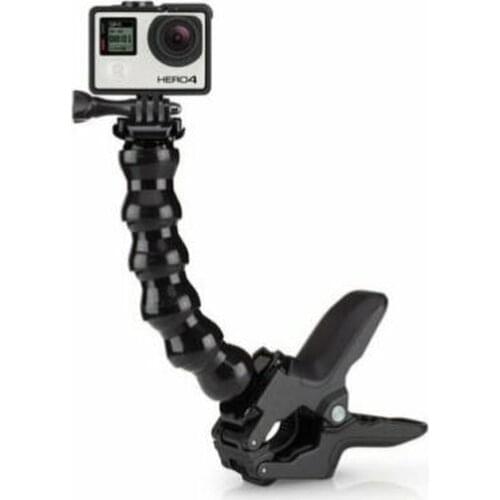 Original Gooseneck Goose Neck Jaws Holder Arm Mount Stand for GoPro Hero 9 8 7 6 5 4 3 MAX Session for gopro Accessories Camera