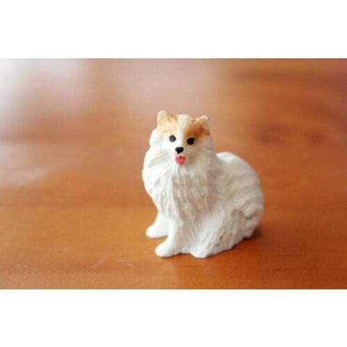 G10-X072 children baby gift Toy 1:12 Dollhouse mini Furniture Miniature rement accessories pet Fox dog 1pcs