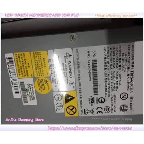 For DL140G3 Server Power Supply TDPS-650CB A 440207-001 409841-002