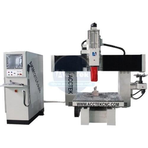 Hot sale cnc 5 axis machine wood carving machine AKM1212-5 axis cnc milling machine