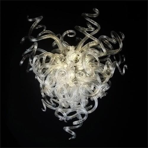 Artistic Style Italian Blown Glass Chandeliers Chihuly Style Hand Blown Glass Modern LED Chandeliers