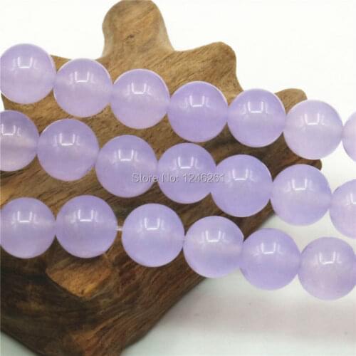 6 8 10mm Wholesale Ornaments Purple Alexandrite Tourmaline Crafts Loose DIY Round Beads Stone Fitting Female Jewelry Making Gift