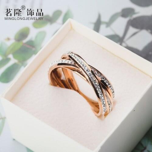 Minglong Women's Gold Rings