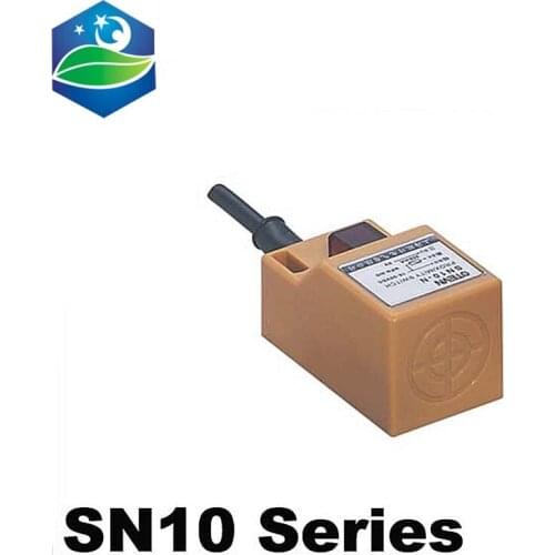 Non-shielded 4 wire NO+NC 30*30*52mm Square inductance switch SN10 proximity switch