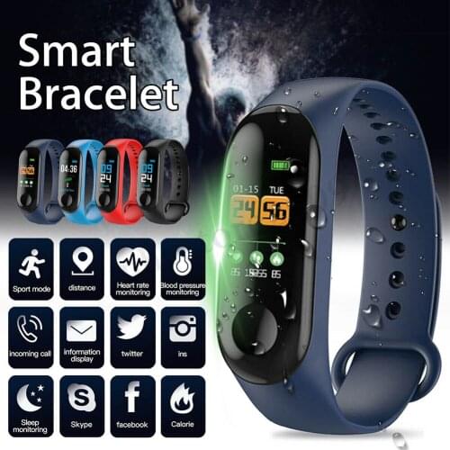 New Hot Smart Braclet 0.96in TFT Screen Heart Rate Sports Waterproof Sleep Monitoring Watch SMR88