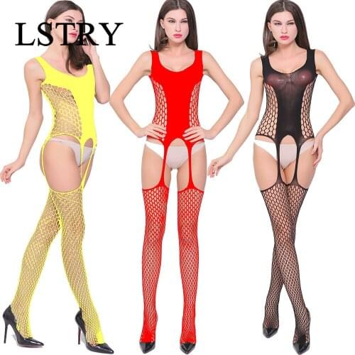New Sexy Lingerie Hot Women Teddy Bodysuit Erotic Sexy Costumes Elastic Erotic Lingerie Underwear Intimate Nightgown Sex Product