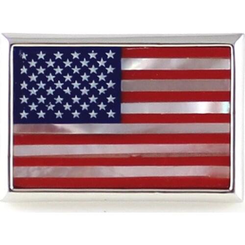 Mother of Pearl and Stones USA Flag Lapel Pin United States Suit Pin Holiday Gifts Pins Birthday Gift Lapel Pins