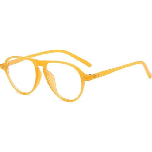 Transparent Computer Glasses Frame Women Men Anti Blue Light Round Eyewear Blocking Glasses Optical Spectacle Eyeglass