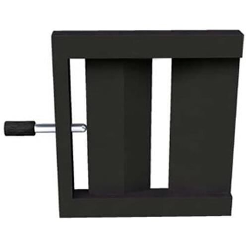 Adjustable slit PF03-20, slit width 0-20 mm seam height 100 mm, blade one-way opening, fine screw adjustment is not quantitative