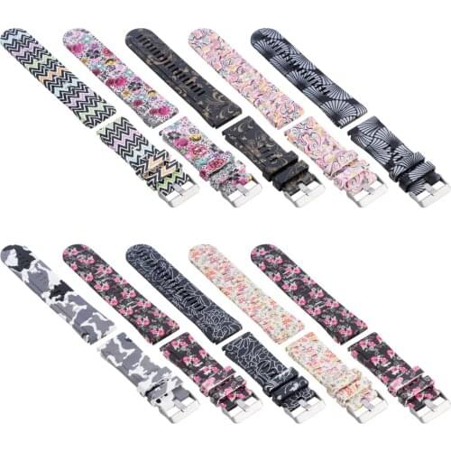 Pattern Printing Band Easy Fit 20mm 22mm 26mm Width Soft Quick Fit for Garmin Fenix6 fenix6S Fenix6X 5/5S/5X Smart Watch