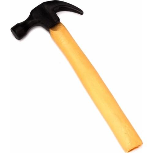 The Super Latex Rubber Fake Hammer Trick Crazy Hammer Magic Tricks Appearing Vanishing Magica Stage Gimmick Accessories Comedy