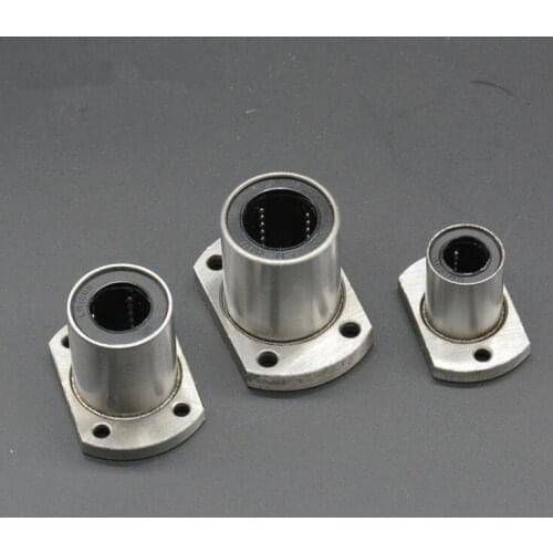 100pcs/lot LMH16UU 16mm Oval Flange type linear bearings CNC router 3D printer parts LMH16 16*28*37mm
