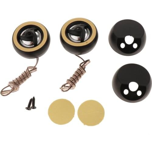 2 Pack 25mm Car Silk Dome Tweeters Car Audio Speakers Treble Stereo Audio Loudspeaker, 4ohms Low Impedance and Max. 150W Power