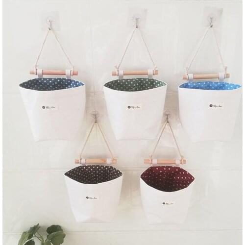 Kindergarten Storage Toilet Paper Hanging Bag Closet Organizer Storage Shelf Home Organizer Office Desktop Sundries Containers