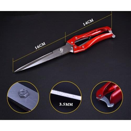 Multipurpose sheep shearing scissors Gardening Pruning Rabbit Fur Shear Leather Cut Dog Farm Pet Tool